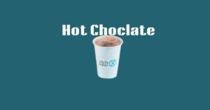 منيو الشوكولاتة الساخنة